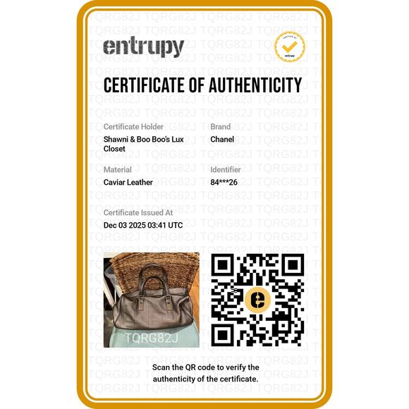 CHANEL CHOCOLATE BAR BOSTON BAG PEWTER*Hologram*COA CARD & ENTRUPY*DUST BAG - Picture 16 of 16